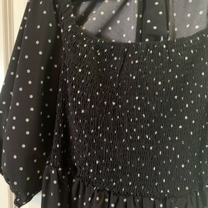 Beautiful floral print maxi dress with tie detail 18 EUC